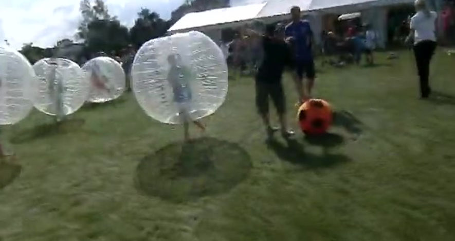 Loopyball Kids Bubble Soccer Match